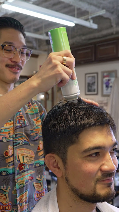 💈(ASMR) Japan's Award-Winning Barber Gives an Ultimate Haircut & Style | Scissor-Over-Comb Haircut
