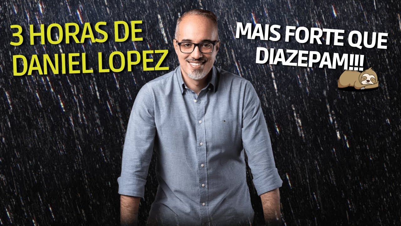 3 HORAS de Daniel Lopez ao Som de CHUVA... Para te Fazer DORMIR Mais Que Um URSO HIBERNANDO!!!