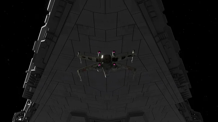 Imperial Star Destroyer Arrival II | Blender Animation Test