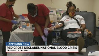 Red Cross declares national blood crisis