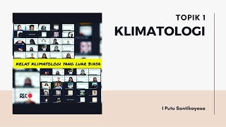 [SERI KLIMATOLOGI] Iklim dan cuaca? Simak Penjelasannya..