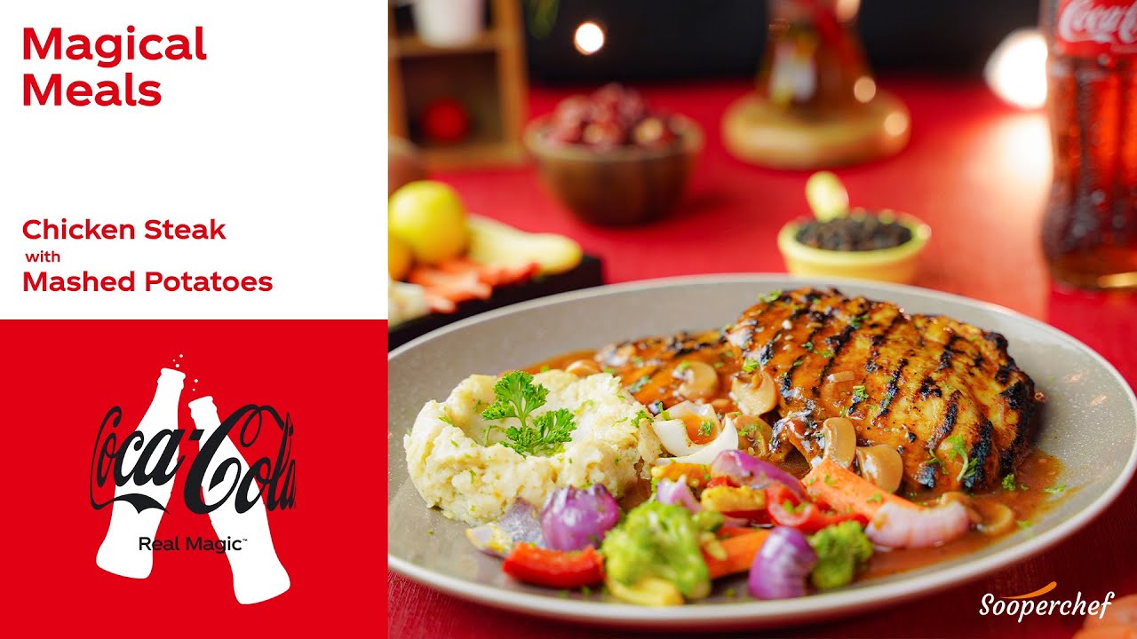 Chicken Steak with Mexican Sauce Recipe by SooperChef | Magic Meals with Coca-Cola