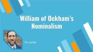 William of Ockham's Nominalism