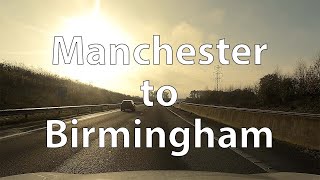 [4K] Driving from Manchester to Birmingham (UK)