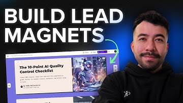 How To Create A Lead Magnet With AI [The New Way]