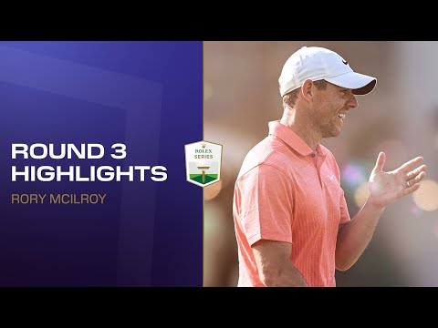 Rory mcilroy round 3 highlights | 2022 dp world tour championship