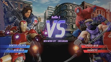 MARVEL VS. CAPCOM: INFINITE Winter Soldier, Ironman In Arcade Mode