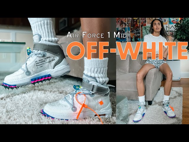 An On-Feet Look At The OFF-WHITE x Nike Air Force 1 Low •