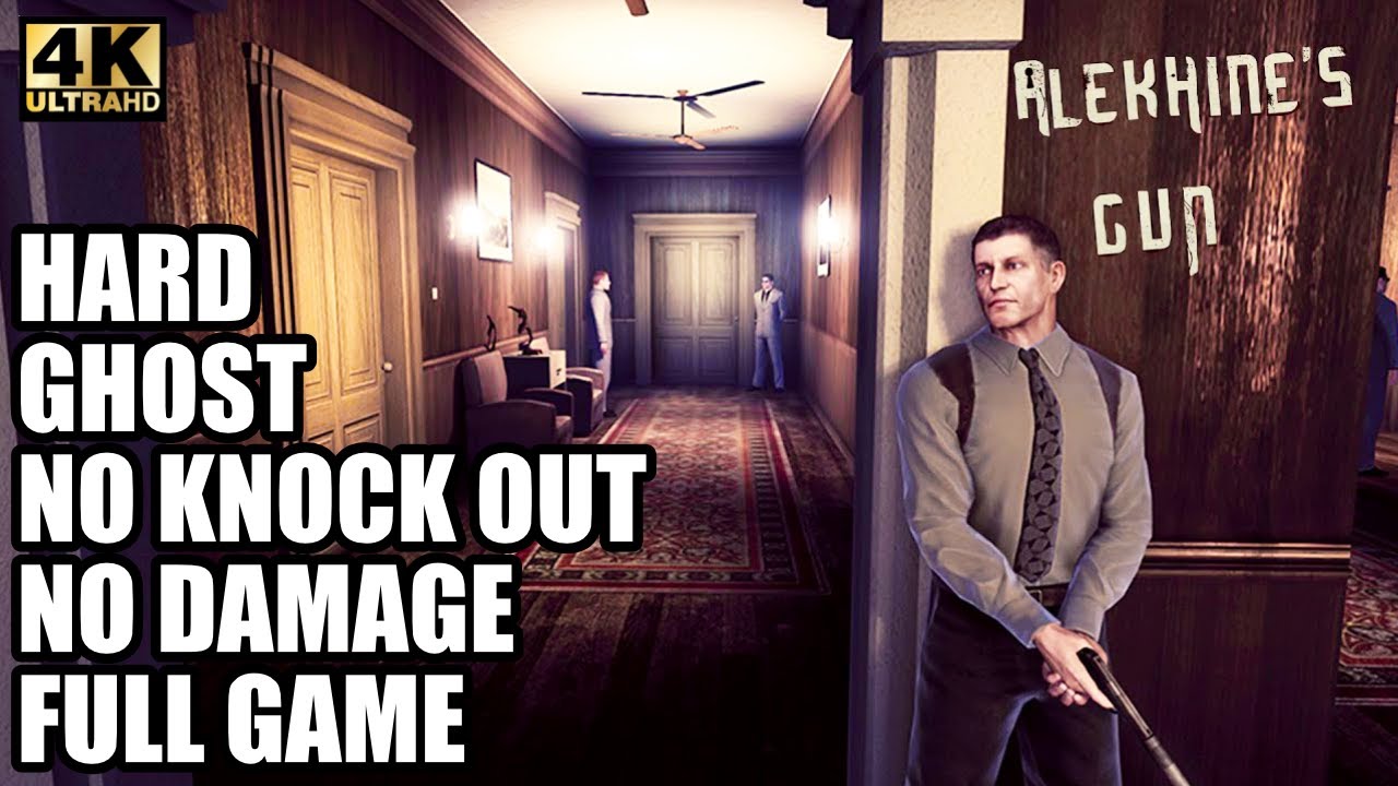 Alekhine's Gun  - Perfect Stealth Walkthrough ( Hard / Ghost / No Damage)  FULL GAME
