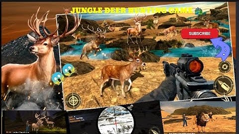 😱 Jungle Deer Hunting Game | #video