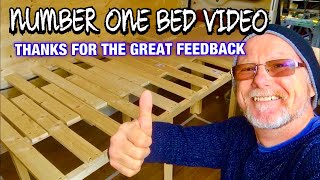 how to build a pull out bed in a campervan / RV