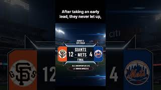 Famous [Aug 3] Giants Explode for 5 in 9th!🔥 Net Worth