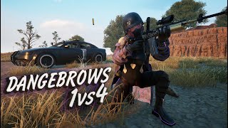 1vs4 моя первая достойная катка pubg пабг #pubg #пабг #пубг