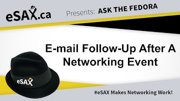 Little Tip For Following-Up After A Networking Event
