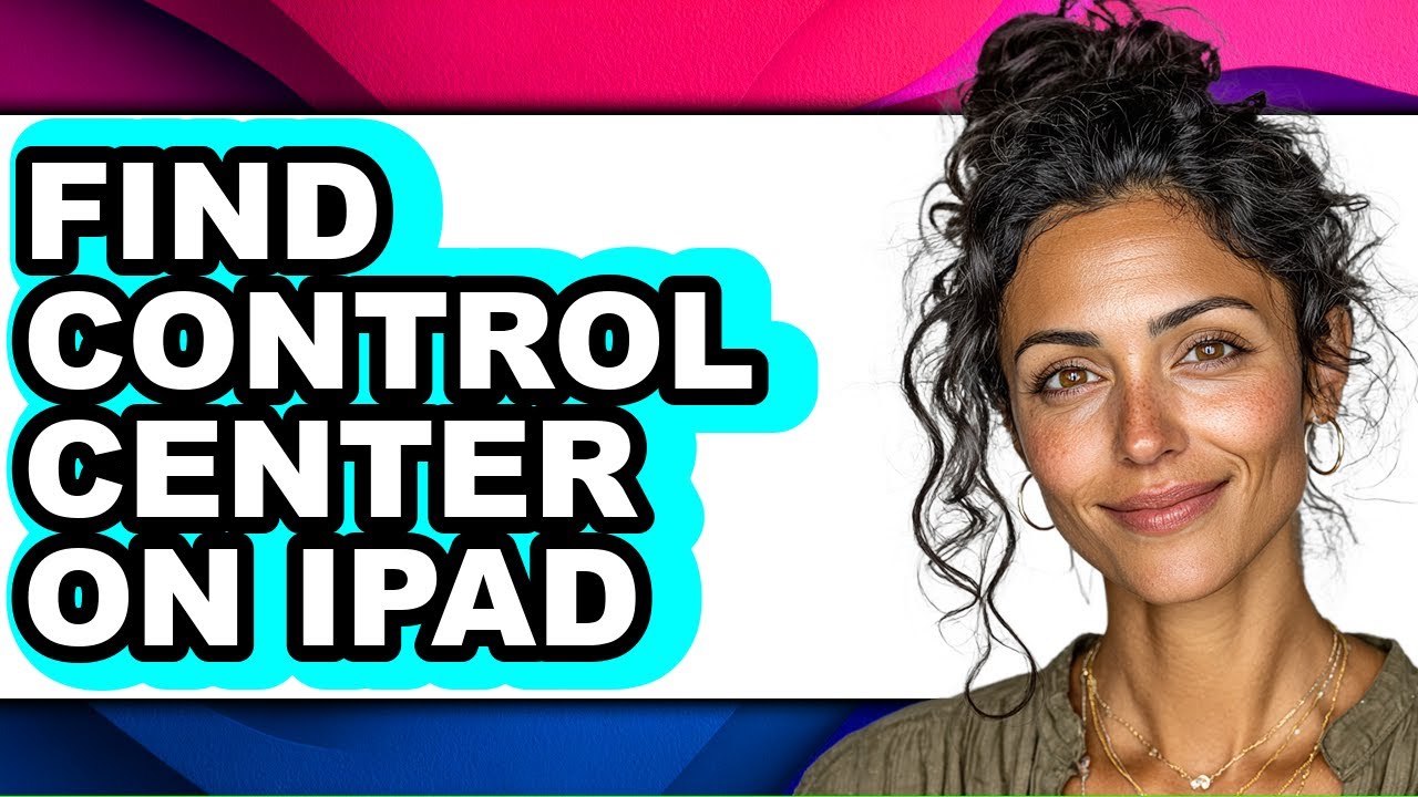 How to Find Control Center on Ipad (easy Method) - YouTube