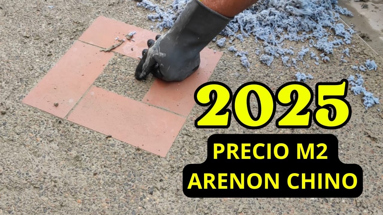 Precio m2 ARENON CHINO 2025 - YouTube