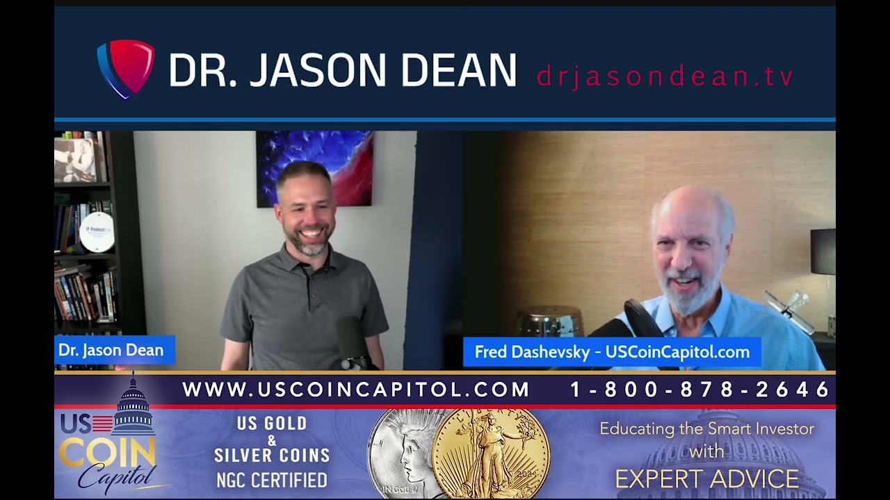 Dr. Jason Dean with Fred Dashevsky of US Coin Capitol Sept. 12th, 2025