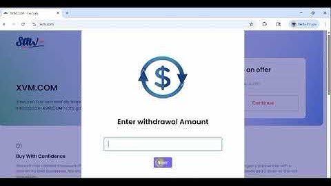 XVM.com Update how to withdraw your funds from xvm.com website 