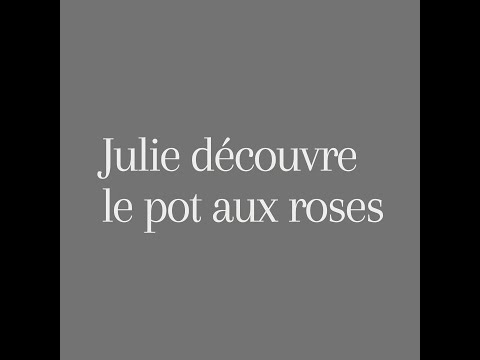 8 avril - Julie et les pots de fleurs