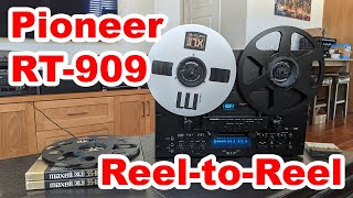 The Pioneer RT-909 Black Edition Reel to Reel - Review 2012
