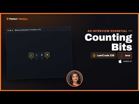 Counting Bits - LeetCode 338 | Bitwise Arithmetic / Counting (Java)