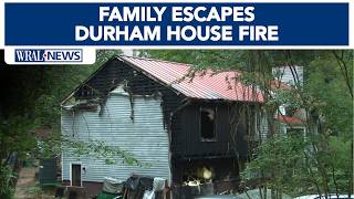 Family escapes early morning Durham house fire