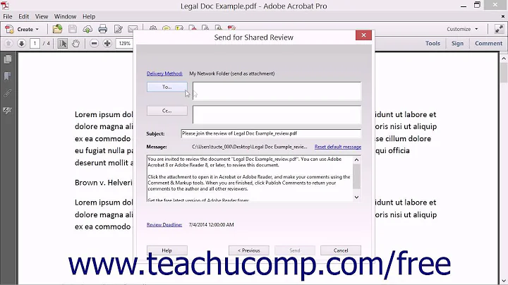 Create and Review in Excel, PowerPoint, and Word - Adobe Acrobat XI Training Tutorial Course