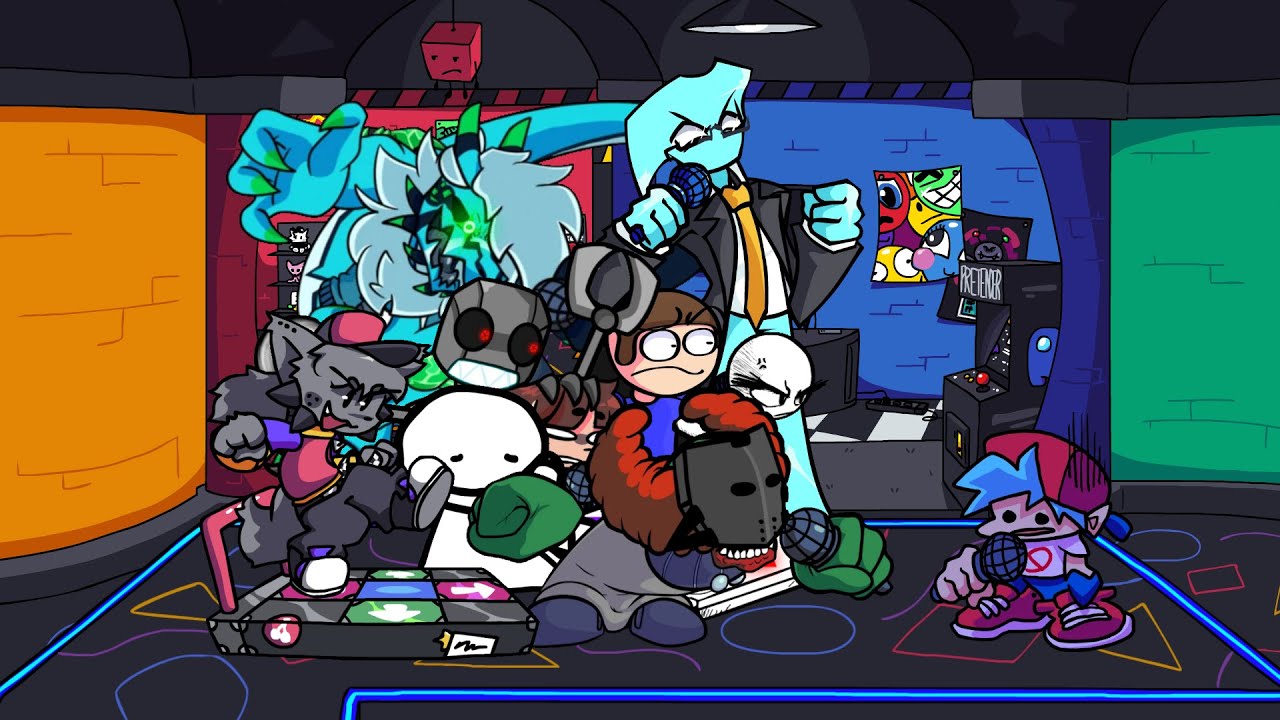 FNF - Scratch Post but every turn another character sings it (Scratch Post but everyone sings it)