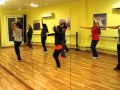 Zumba fitness class at dancercise studio