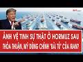 Ảnh vệ tinh sự thật ở Hormuz sau thỏa thuận, Mỹ dùng chính “bài tủ” của Iran?