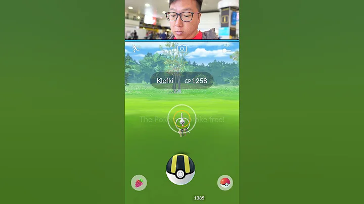 Catching One of The RAREST Regional Pokemon, Klefki, in Pokemon GO, And It Almost Ran Away! #shorts