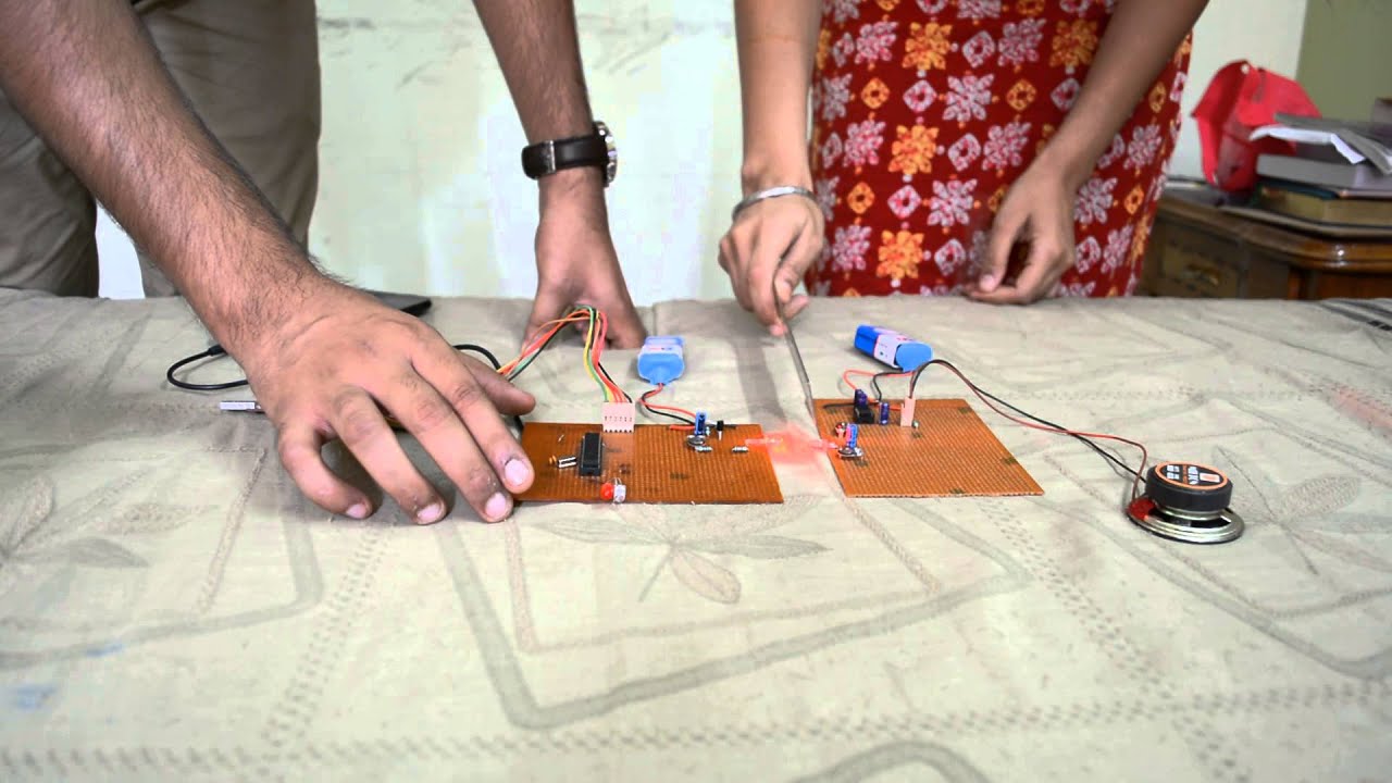 visible light communicationAudio transmission YouTube