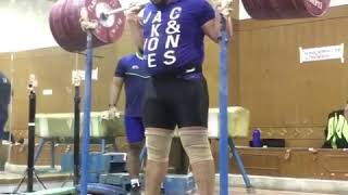 320Kg Back Squat By Indian Weightlifter Gurdeep Singh
