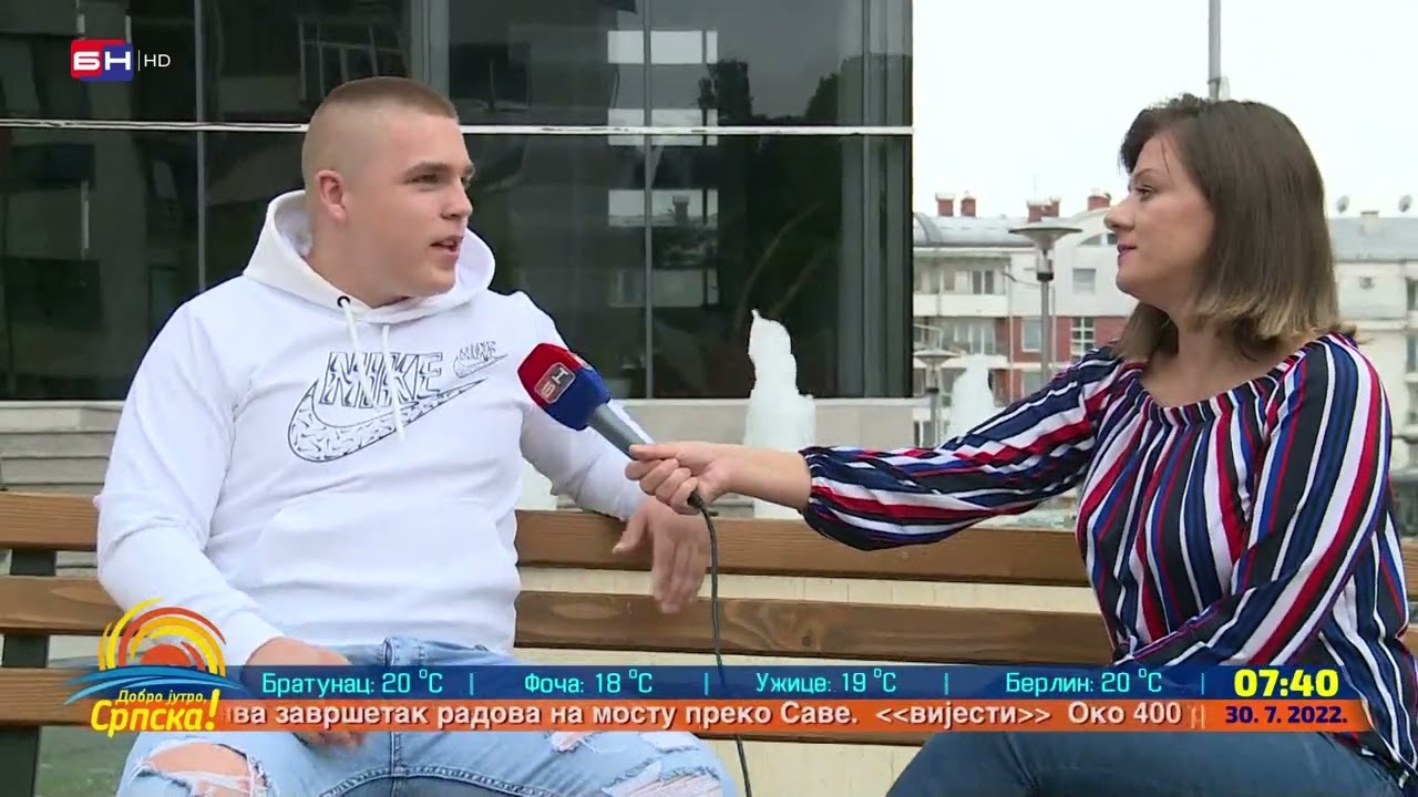 Uspješan mladi sportista Dejan Golijan iz Istočnog Sarajeva (BN TV 2022) HD...