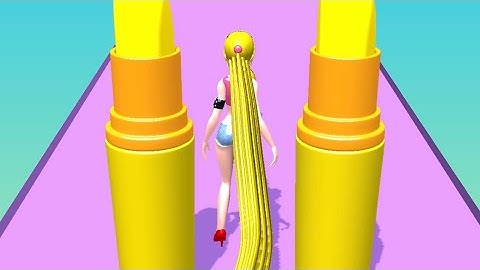 ‎Hair Rush - All Levels Gameplay Android, iOS