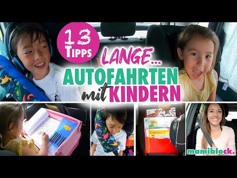 13 Tipps und praktische Dinge 🚙🏖 | Entspannte Autofahrt | Kinder | Mom Hacks \u0026 Produkte | mamiblock