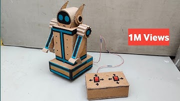 Amazing How To Make Robot With Cardboard Robot Toy DIY Homemade