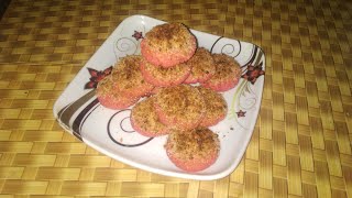 wheat's flour coconut cookies recipe //आटे का नारियल  बिसकुट# poonamsoren