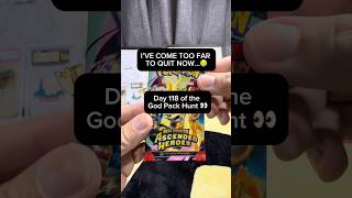 118 DAYS… AM I EVER FINDING THIS GOD PACK?! 😭 #shorts #pokemon