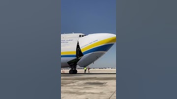 Antonov An-225 Mriya close lookup #aviation #aviationlovers
