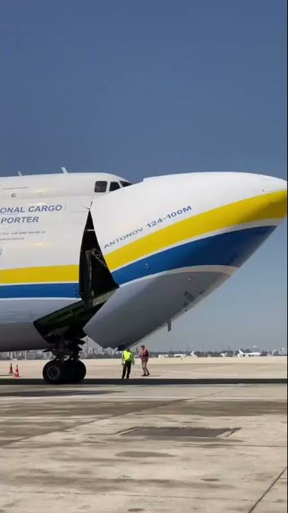 Antonov An-225 Mriya close lookup #aviation #aviationlovers