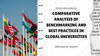Comparative Analysis of Benchmarking and Best Practices in Global Universities