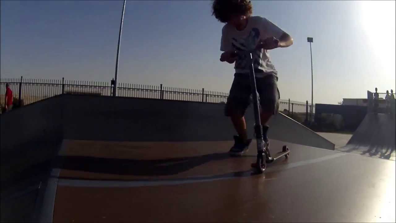 Skate Journey in Dubai ( Scooter Freestyle ) YouTube