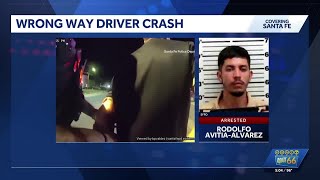 Wrong-way driver arrested after leaving Santa Fe crash scene