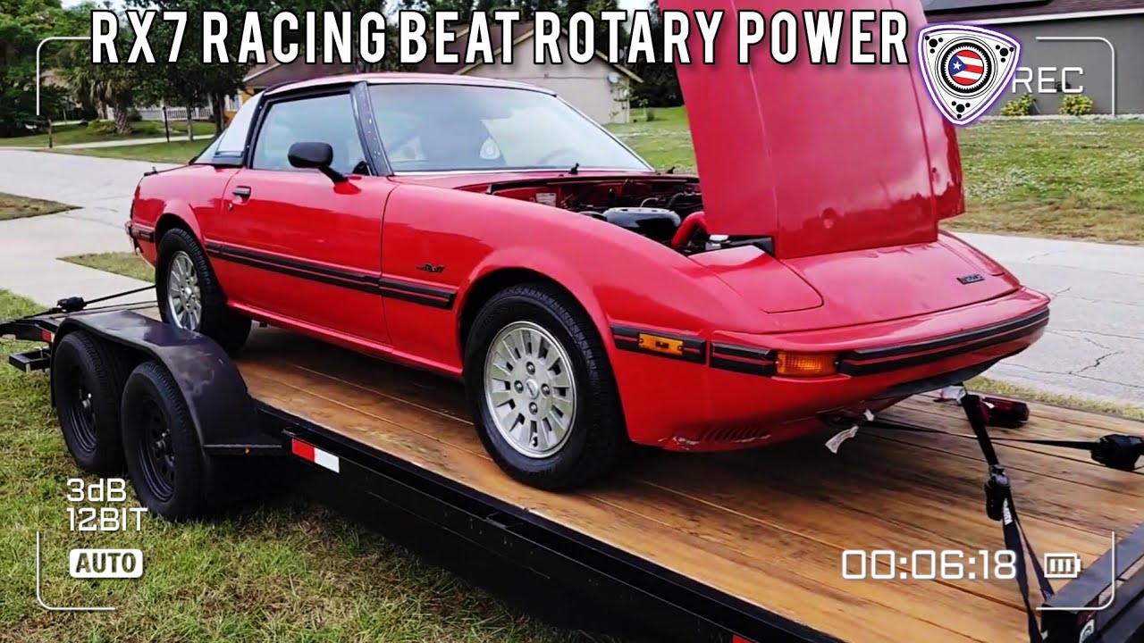 Sonido EXÓTICO Rotativo Mazda RX7 Racing Beat ( Rotary Power ) - YouTube