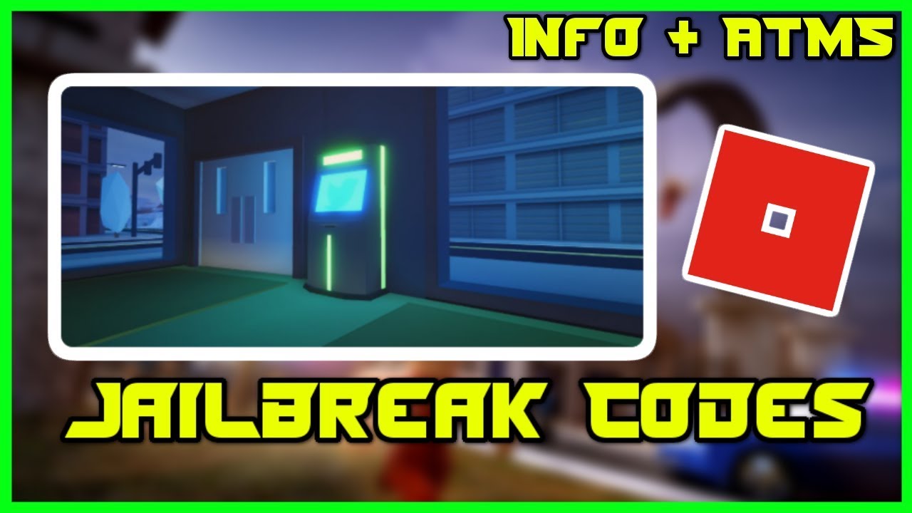 Best Code For Atm In Jailbreak Roblox