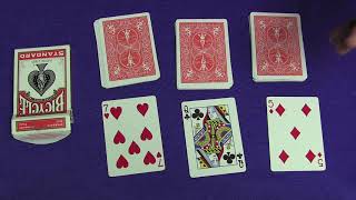 3 Times A Charm EASY CARD TRICK & Explanation