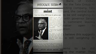 Tata vs RBI: The Big Clash Over Public Listing #Shorts #PW