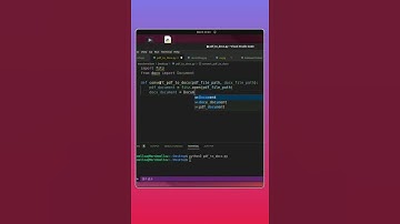 Make Python App to Convert Pdf to Docx File under 1 Minute #shorts #1minutevideo #1minuteknowledge
