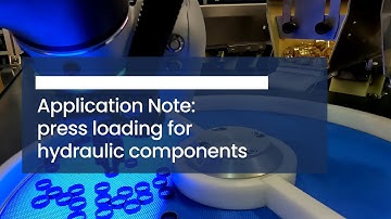 FlexiBowl® | Flexible Parts Feeding System [Press loading for hydraulic components]